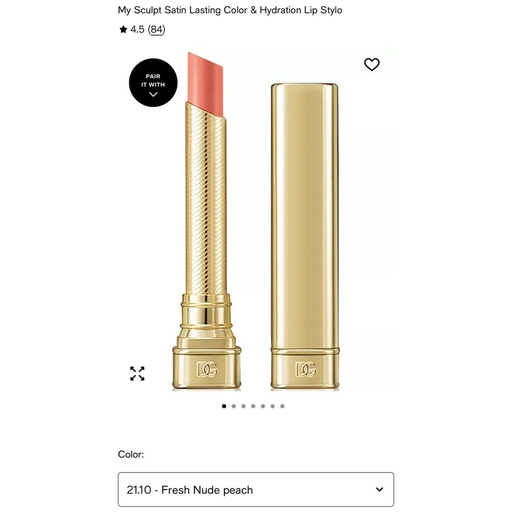D & G Dolce and Gabbana My Sculpt Satin Lipstick my 21.10